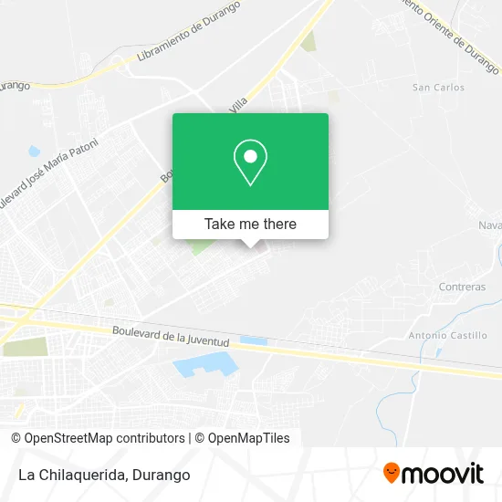 La Chilaquerida map