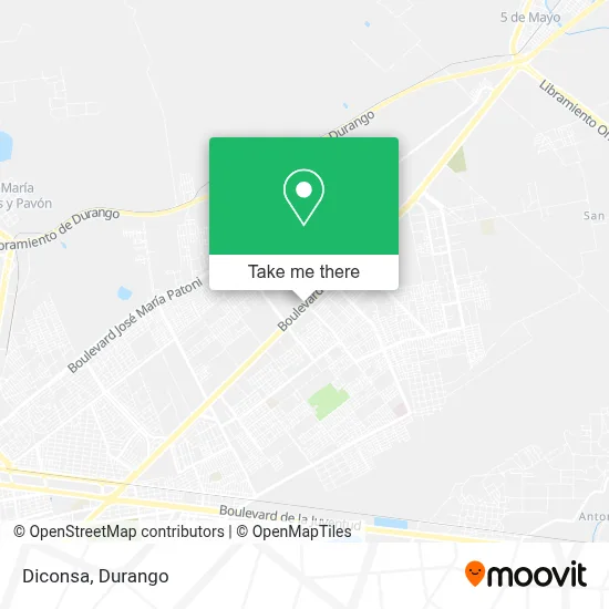 Diconsa map