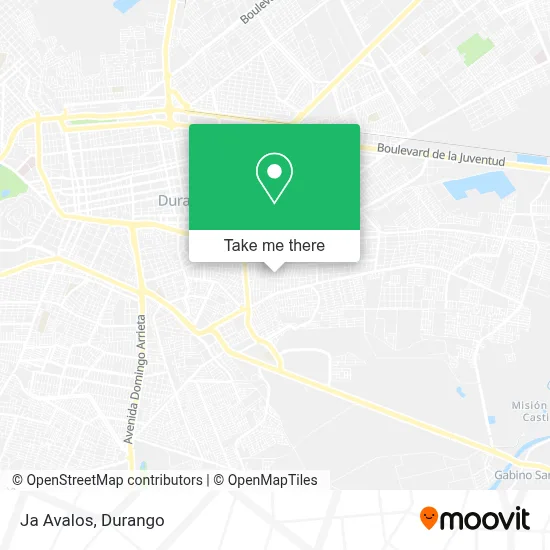 Ja Avalos map
