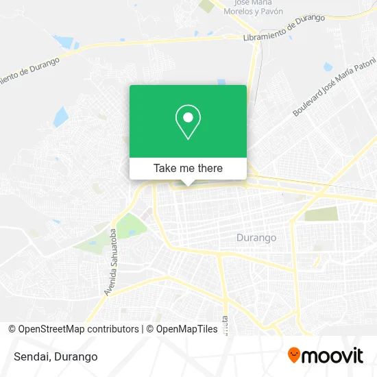 Sendai map