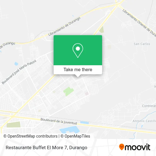 Restaurante Buffet El More 7 map