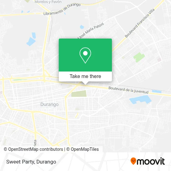 Sweet Party map