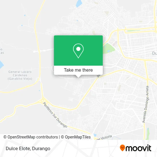 Dulce Elote map