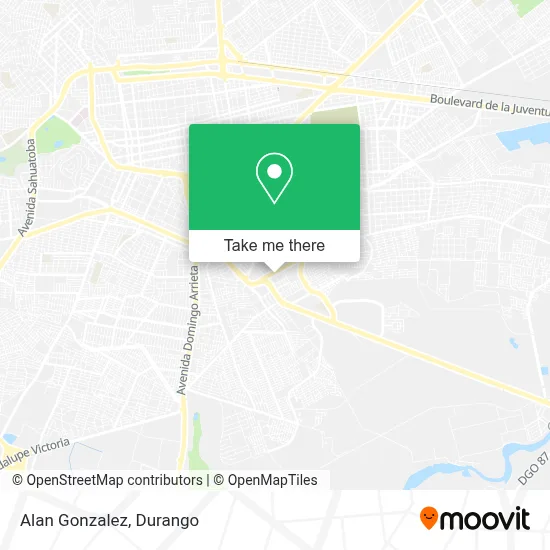 Alan Gonzalez map