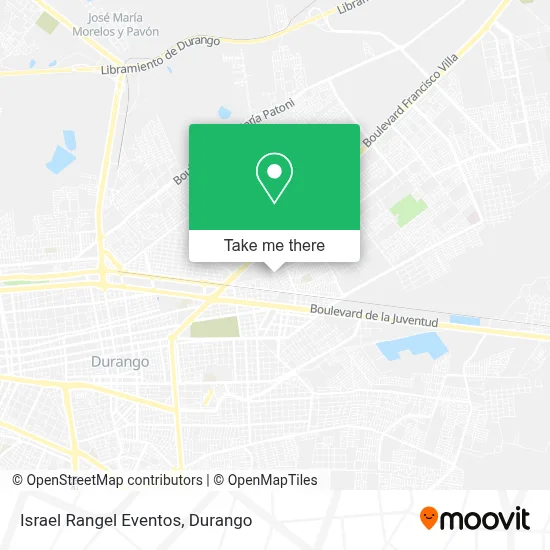 Israel Rangel Eventos map