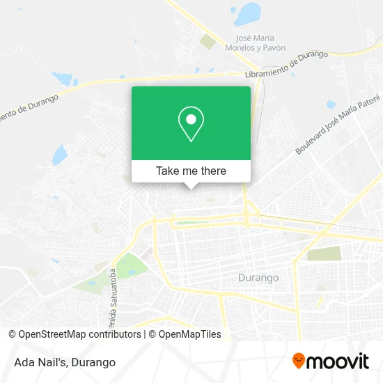 Ada Nail's map