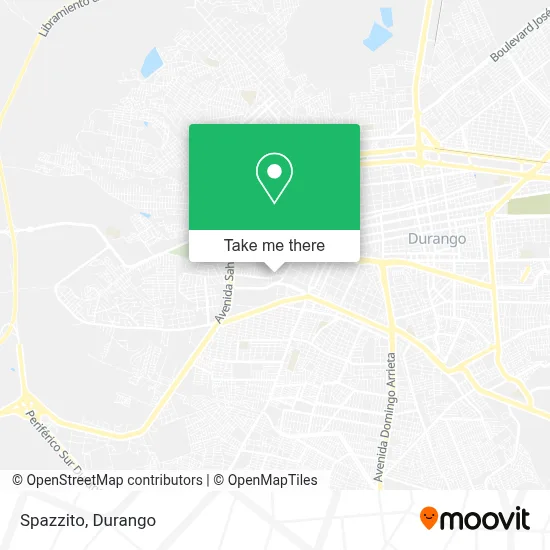 Spazzito map