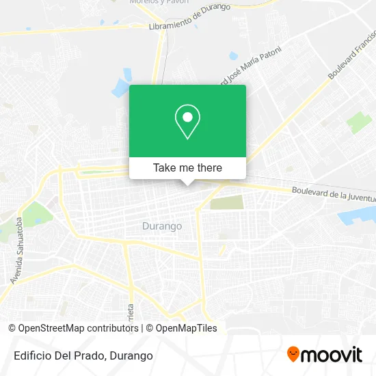Edificio Del Prado map