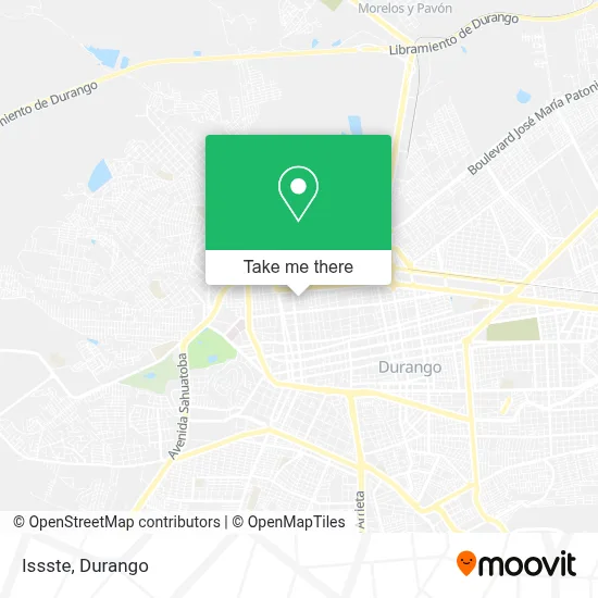 Issste map