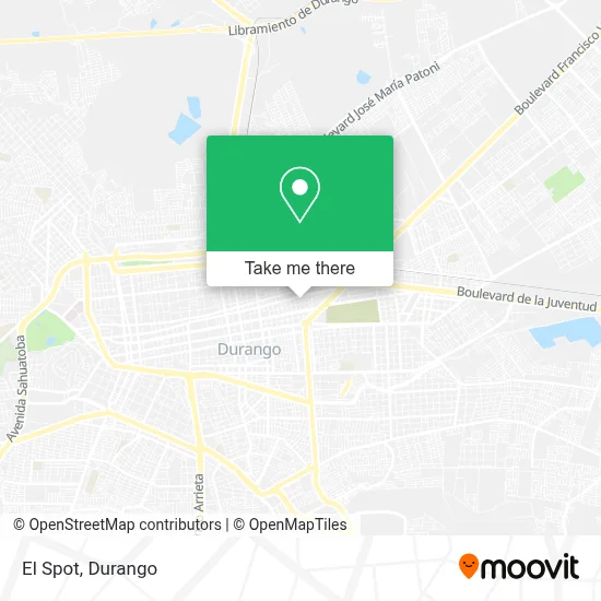 El Spot map