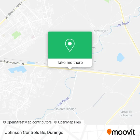 Johnson Controls Be map