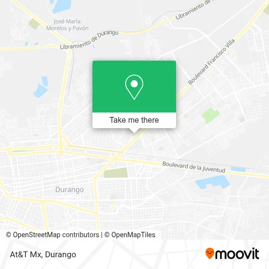 At&T Mx map
