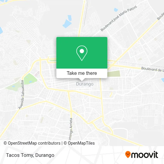 Tacos Tomy map