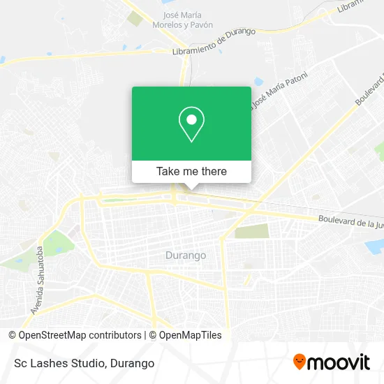 Sc Lashes Studio map