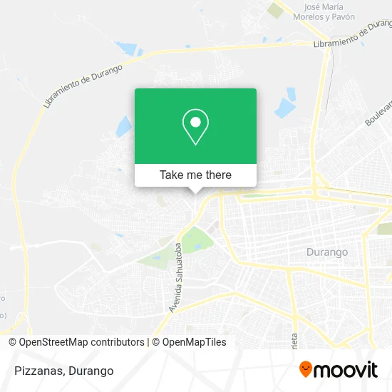 Pizzanas map