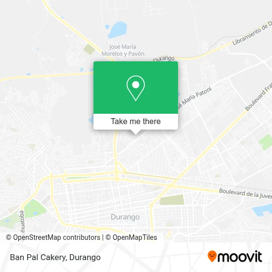 Ban Pal Cakery map