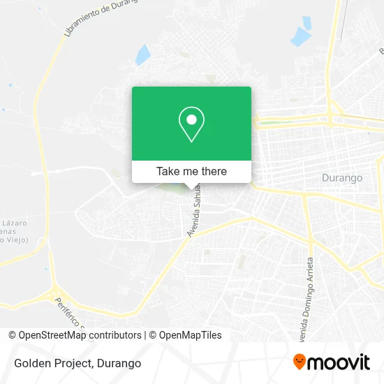 Golden Project map