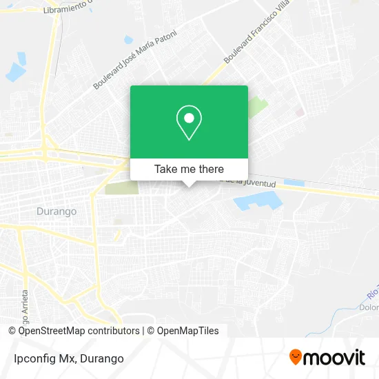Ipconfig Mx map
