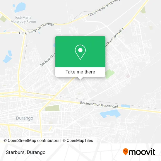 Starburs map