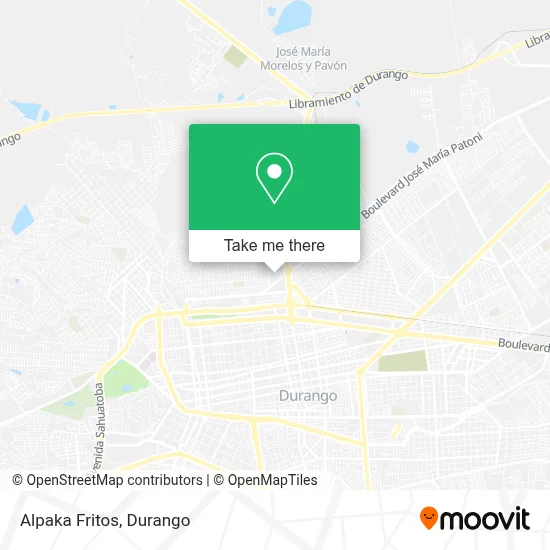 Alpaka Fritos map