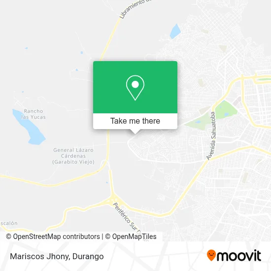 Mariscos Jhony map