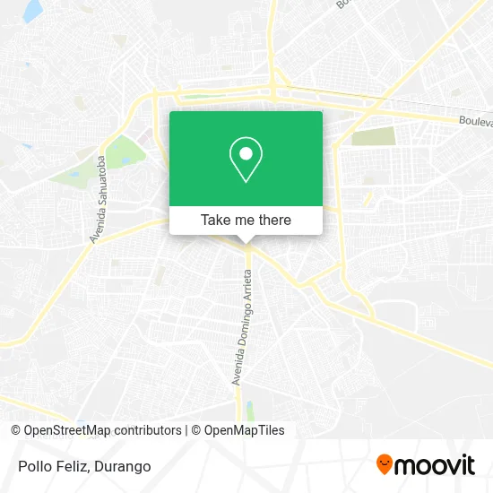 Pollo Feliz map