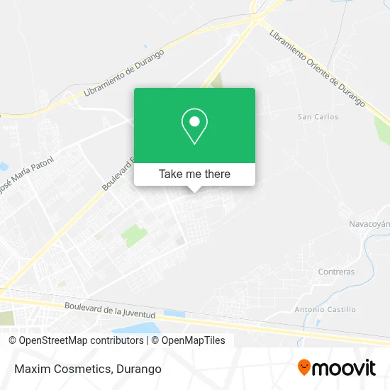 Maxim Cosmetics map
