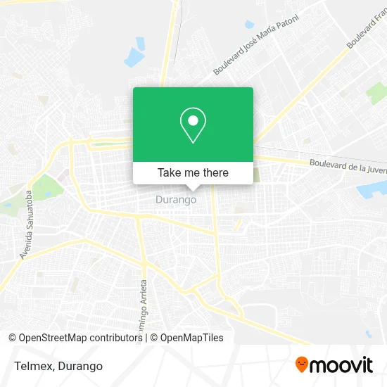 Telmex map