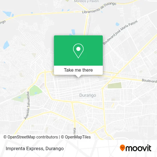 Imprenta Express map