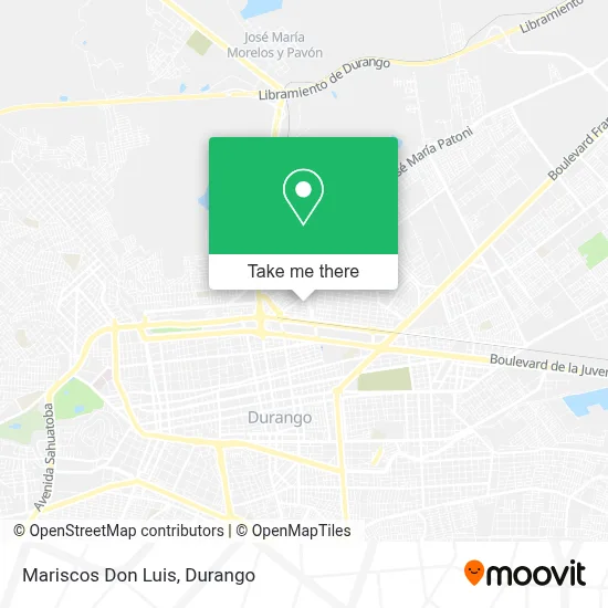 Mariscos Don Luis map