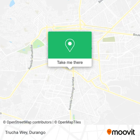 Trucha Wey map