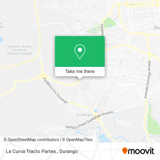 La Curva Tracto Partes. map