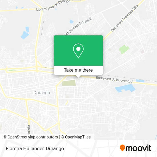 Floreria Huilander map