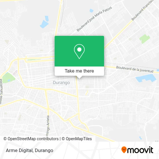 Arme Digital map