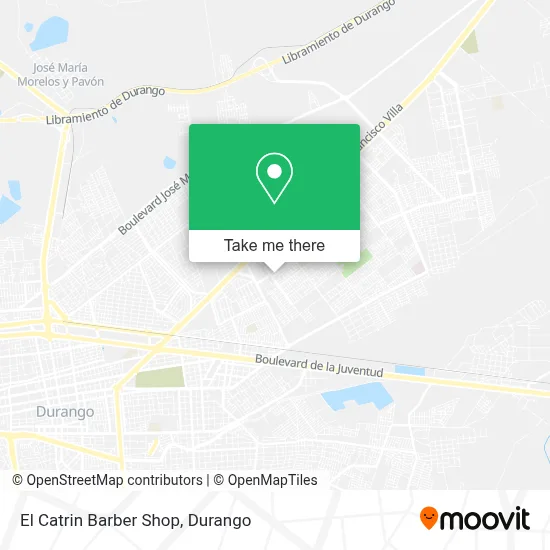 El Catrin Barber Shop map