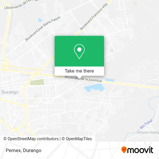 Pemex map