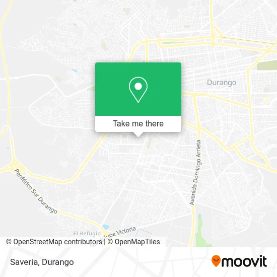 Saveria map