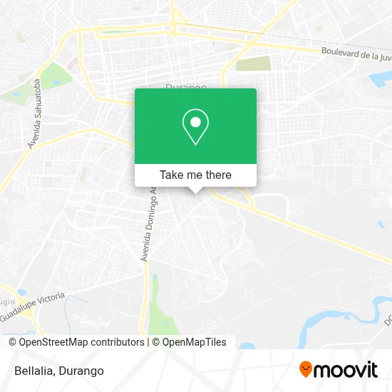 Bellalia map
