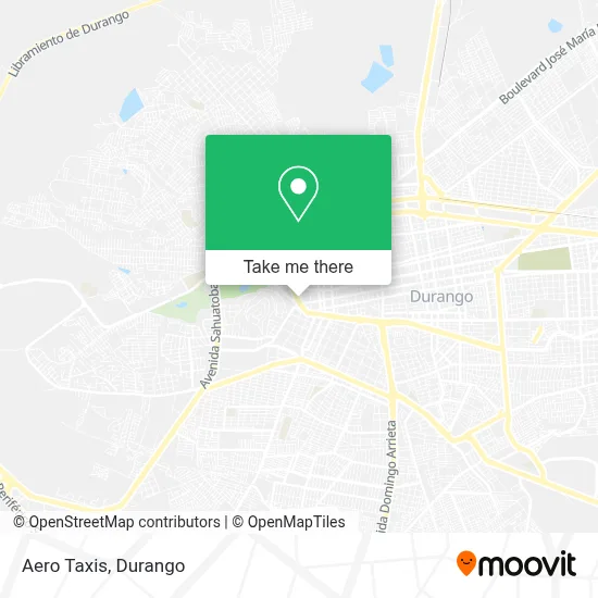 Aero Taxis map