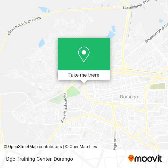 Dgo Training Center map