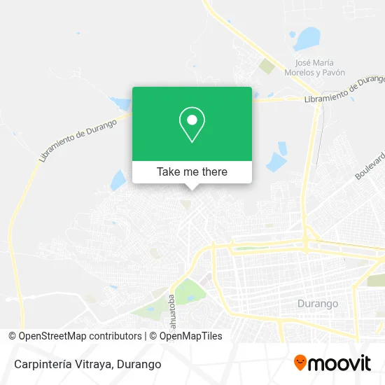 Carpintería Vitraya map
