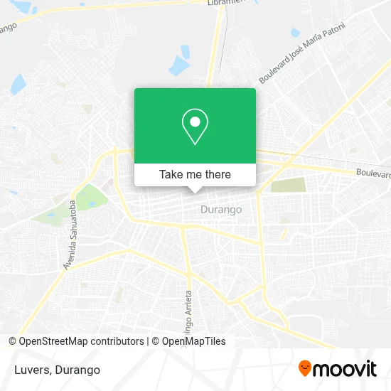 Luvers map