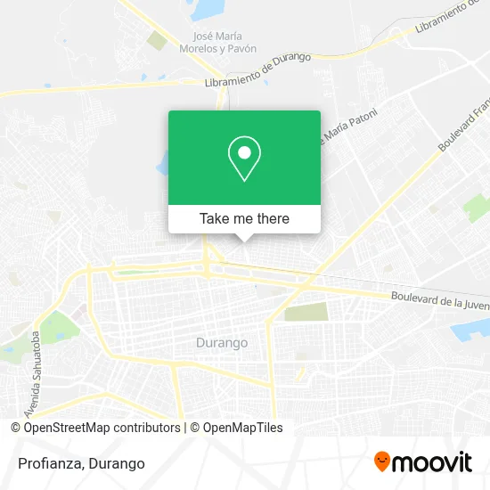 Profianza map