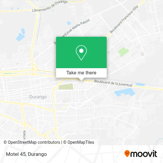 Motel 45 map