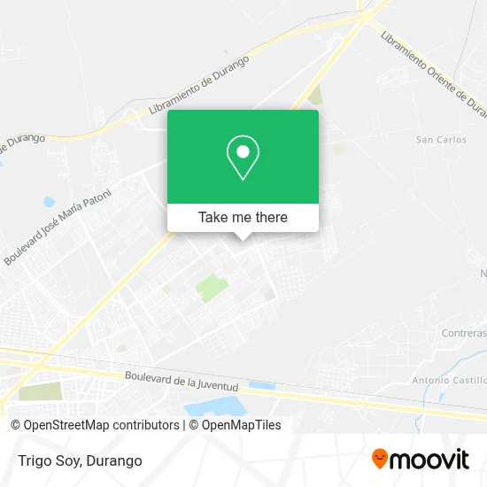 Trigo Soy map