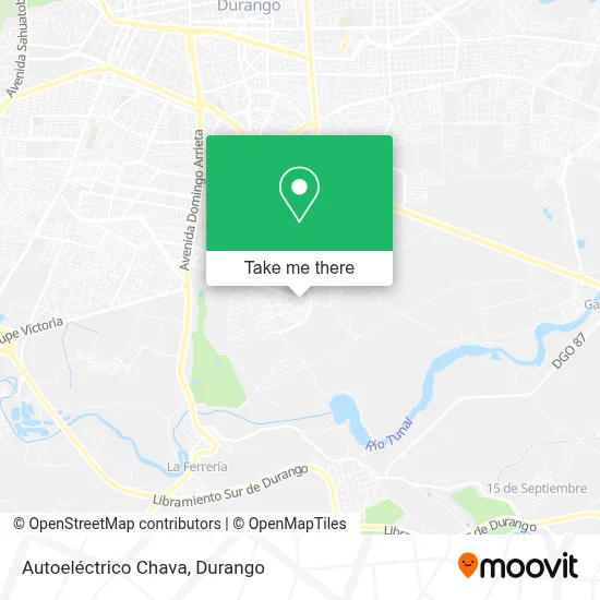 Autoeléctrico Chava map