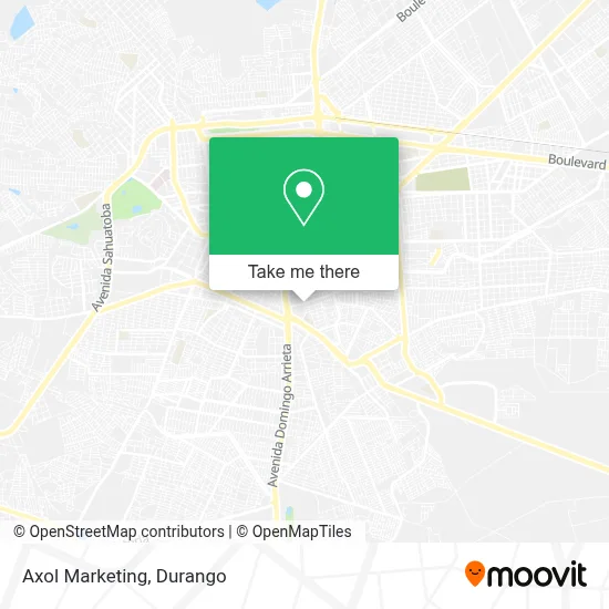 Axol Marketing map