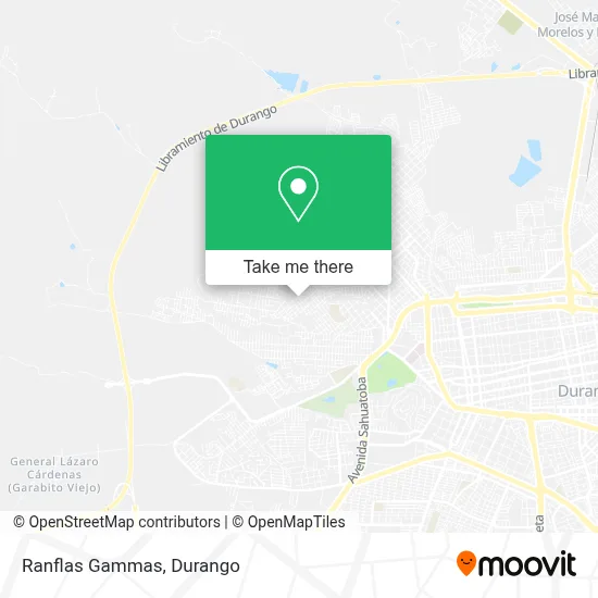 Ranflas Gammas map