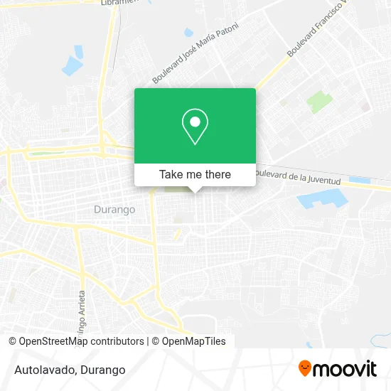 Autolavado map