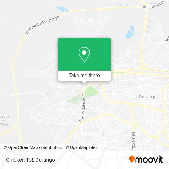 Chicken To! map